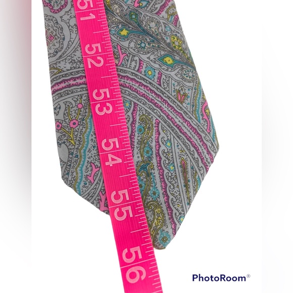 Nicola Paone 100% Silk Tie - Picture 5 of 6